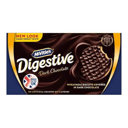 McVities Dark Choco Digestive Biscuit - Imported
