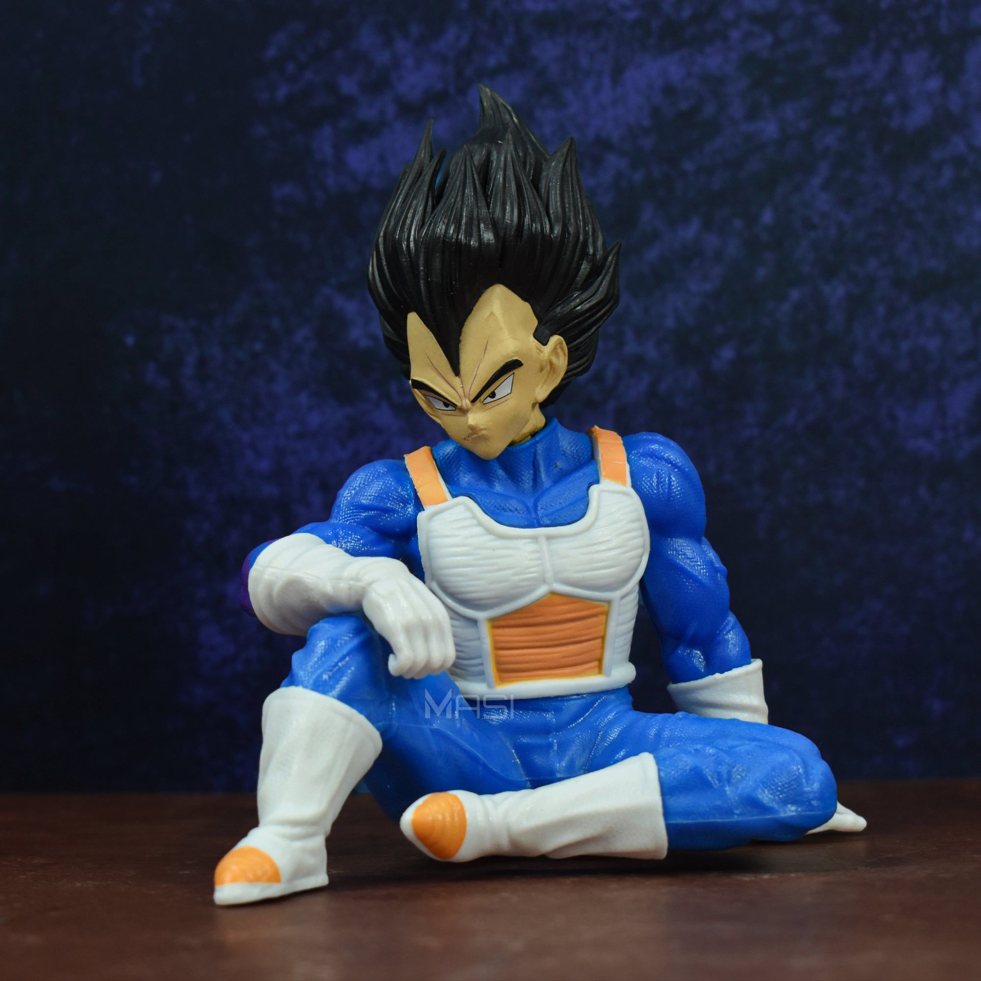 Prince Vegeta Iconic Sitting Action Figure (16 Cm Height) - Dragon Ball Z