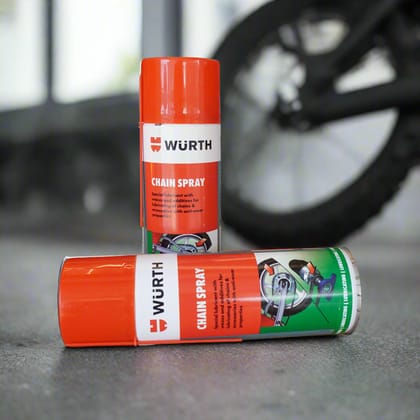 WUERTH Chain Spray Lube 500ml Long Lasting Heavy Quantity