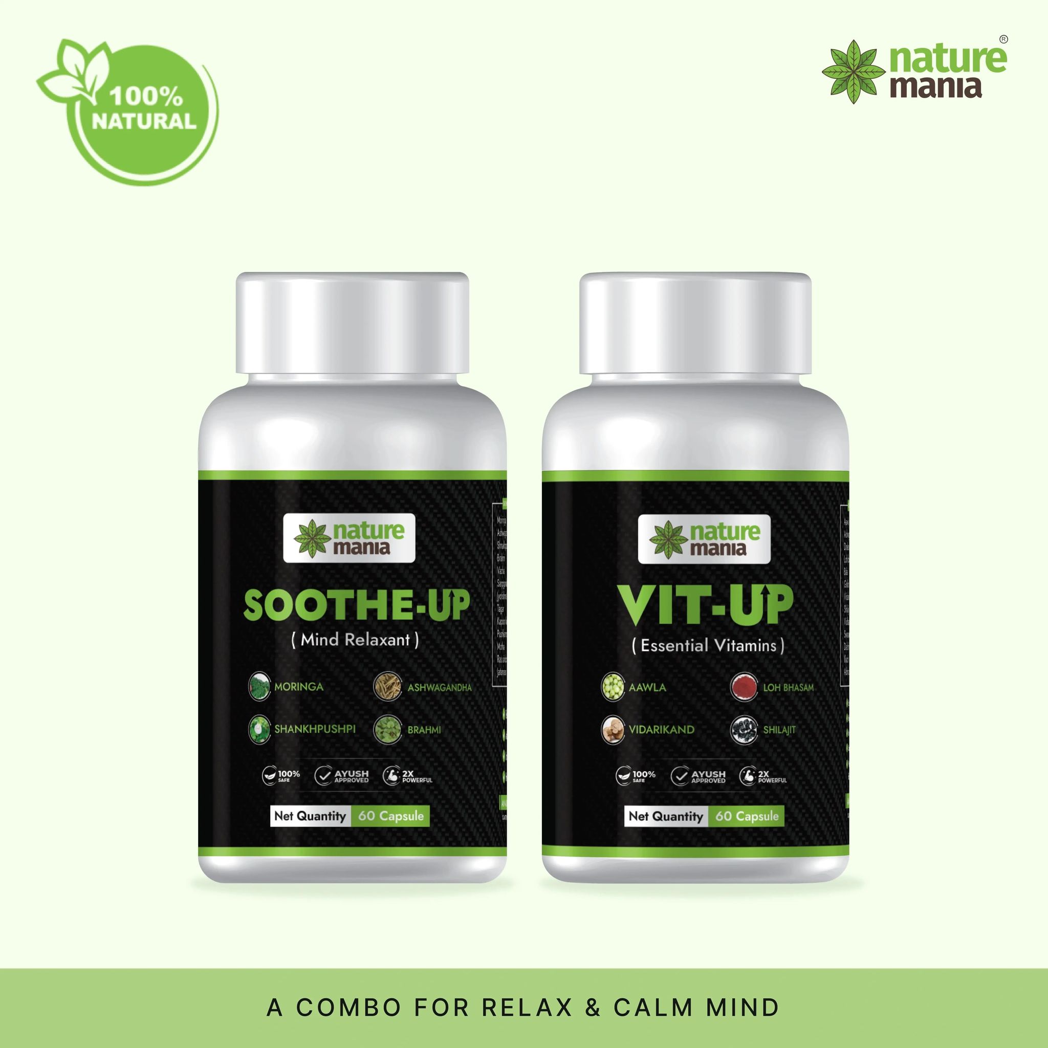 Nature Mania Relax-up Combo (A Combo for Relax & Calm Mind)