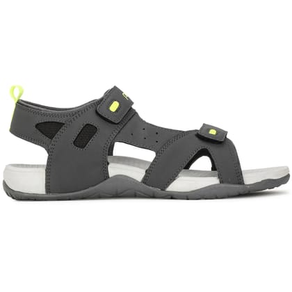 Power Grey Sporty Sandal For Men GREY size 5