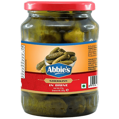 Abbies Gherkins In Brine, 670 G
