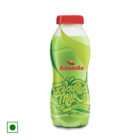 Ananda Elaichi Flavoured Milk, 180 ml Bottle