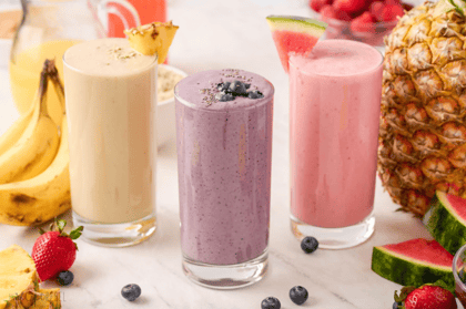 Fresh fruit shake