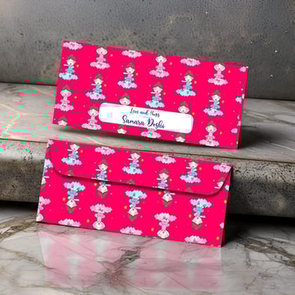 Personalised Money Envelopes - Little Ballerina Theme - Set of 20-Default Title / Best Wishes