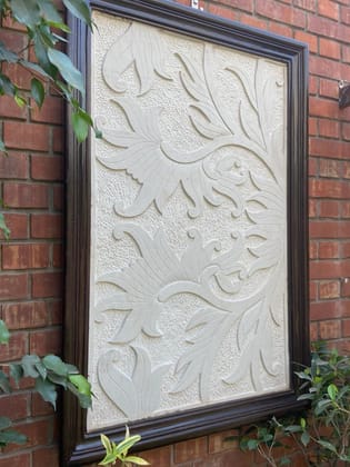 Nihal-  Carved Stone Panel ( Can be customised to design and size)