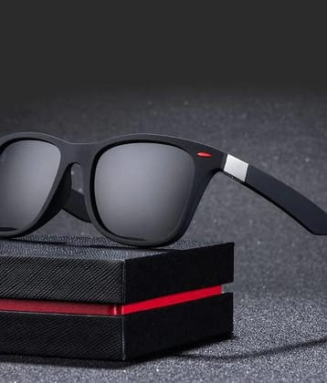 Ashru Black Butterfly Sunglasses ( Pack of 1 ) - Medium