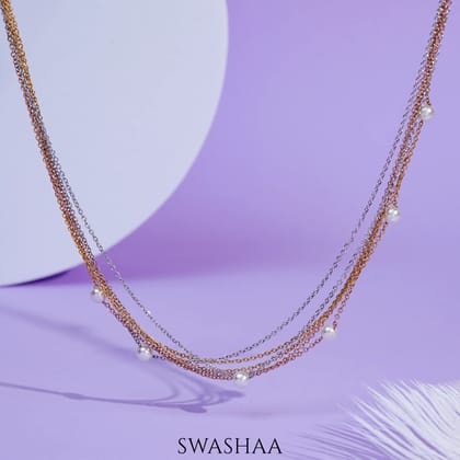 Arohi Pearl Chain Necklace