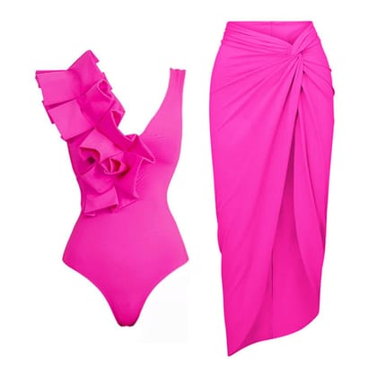Gazie Ruffle Swimwear set-XL