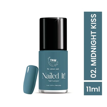 Nailed It! Nail Lacquer with Strawberry scent 02-midnight-kiss
