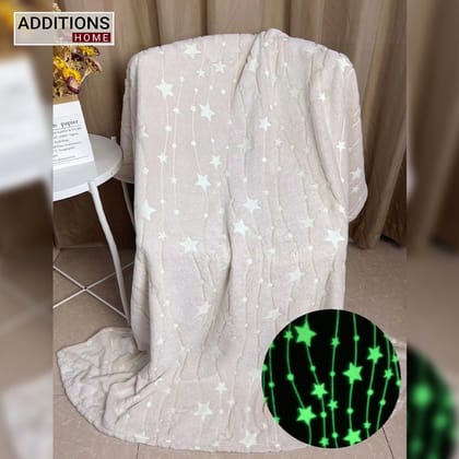 Glow in The Dark Radium Blanket for Kids Super Soft & Warm (220X240)-220X240 CM