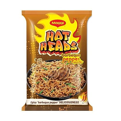 Maggi Hotheads Noodles - Barbeque Pepper, 71 G