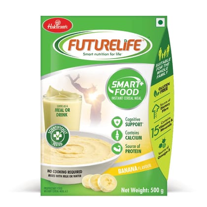 Futurelife Smart Foods Instant Cereal Meal Banana 500 Gms