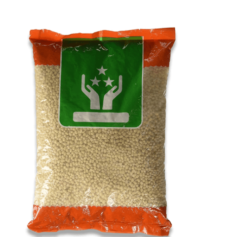 3 S Urad Dal Whole - White, 500 gm Pouch