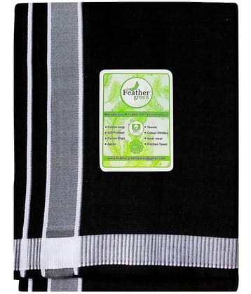 Feather Green Multi Dhoti - Free size