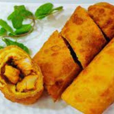 Bang Bang Chicken Spring Rolls
