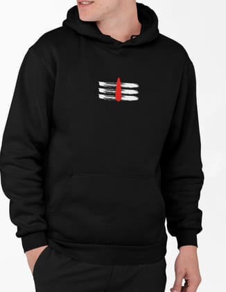 Shiv Tilak Men Women Hoodies-Black / S