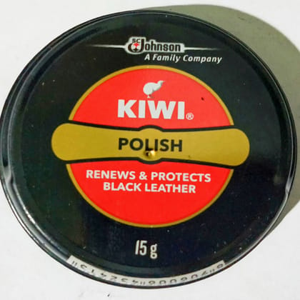 Kiwi Shoe Polish Paste  Black 15 G