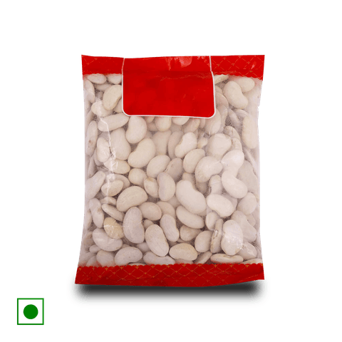 3 S Double Beans White, 500 gm Pouch