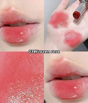 DAIMANPU Pink Rose Glossy Lipstick 10