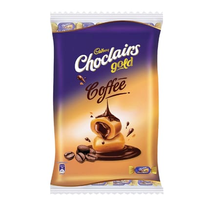 Cadbury Choclairs Gold Coffee, 63 Candies - 359.1 gm
