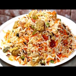 Chaap biryani