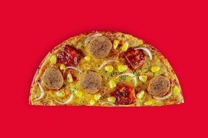 Meatball & Bbq Chicken Semizza (Half Pizza)(Serves 1) __ Semizza (Half Pizza)