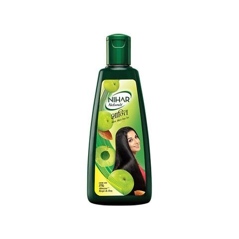 Nihar Shanti Amla & Badam Hair Oil, 300 ml Bottle