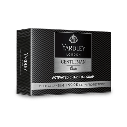 Yardley London Activated Charcoal Soap, 400 gm Pack