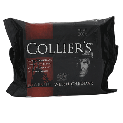 Collier'S Powerful Welsh Cheddar Cheese, 200 G