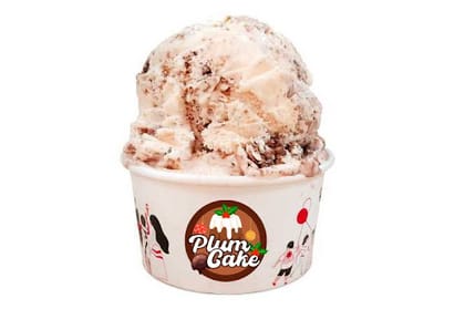 Plum Cake Ice Cream