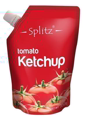 Splitz Tomato Ketchup, 350 gm