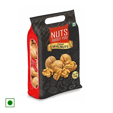 Nuts About You Walnut Inshell 1 kg Pouch