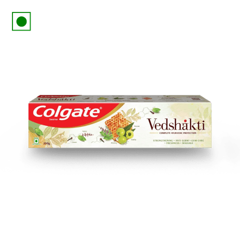 Colgate Swarna Vedshakti Toothpaste, 200 gm Tube
