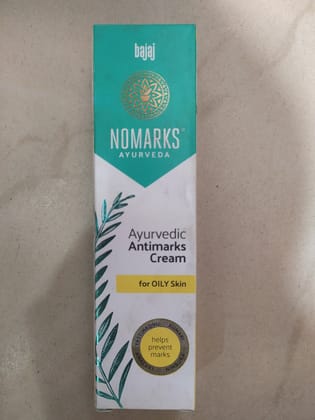 Bajaj Nomarks Ayurveda Ayurvedic Antimarks Cream For oily skin 