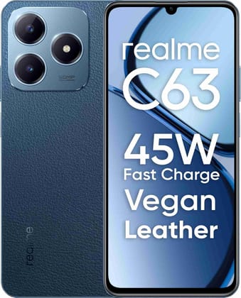 realme C63 (Leather Blue, 64 GB)  (4 GB RAM)