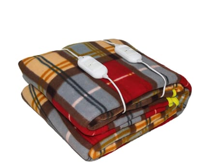 Electric Warm Cover ( Blanket ) Double Bed Random color 