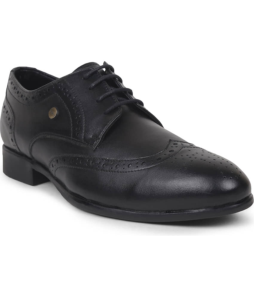 Liberty - Black Men's Brogue Formal Shoes