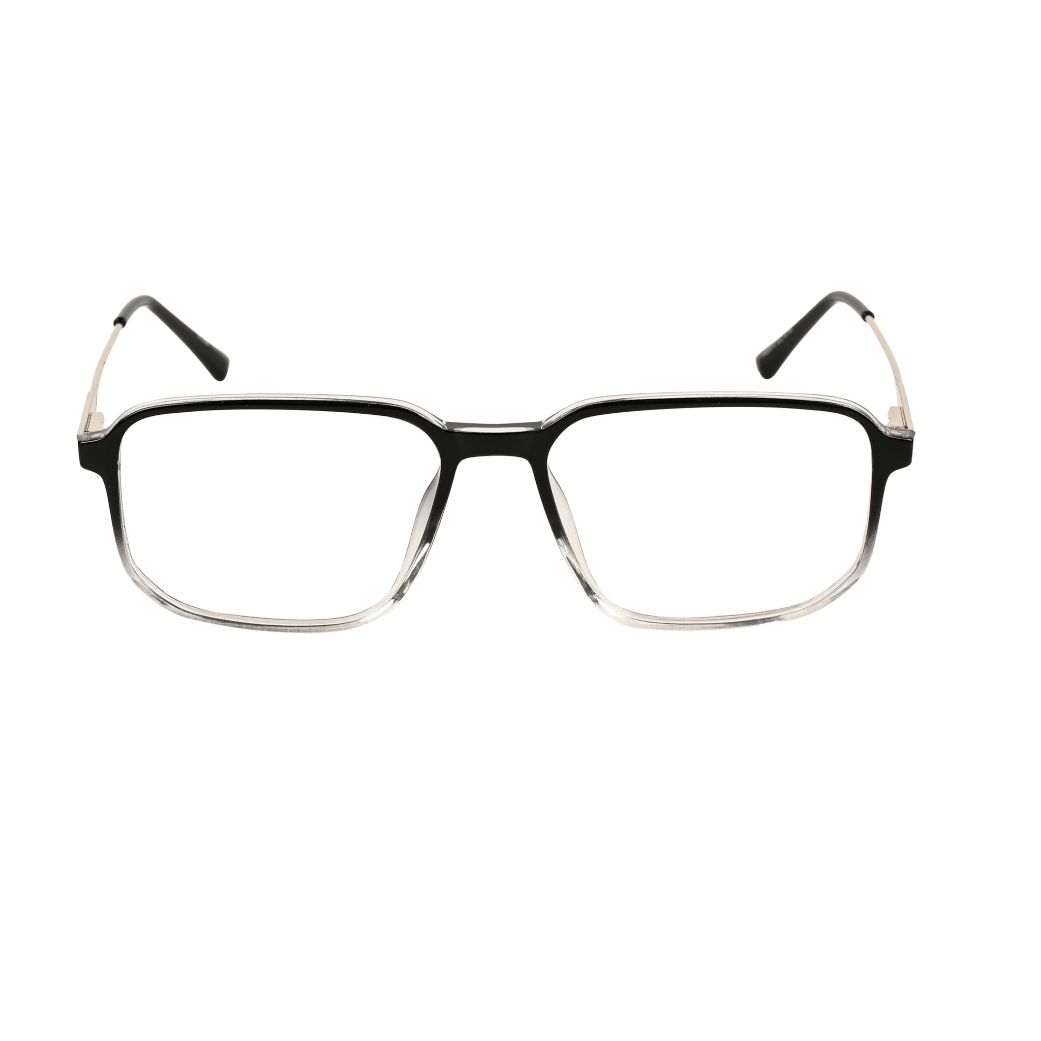 Zero Power Blue Cut Eyeglasses |TR Frame, Metal Side | Anti-Reflective, UV Protection, Lightweight | Unisex