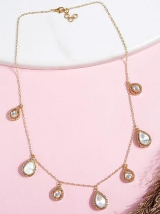 Brass Gold-Plated Necklace