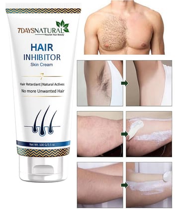 7 days Natural Hair Removal Hair Removal Creams for Men & Women 100 ( Pack of 1 )