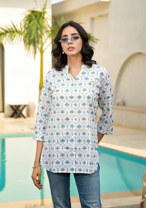 Blue Blossom Top-S