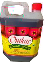 OMKAR KOKAM SYRUP 1LITRE CAN