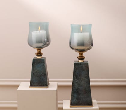 IRON LEGANT CANDLE HOLDERS-Small