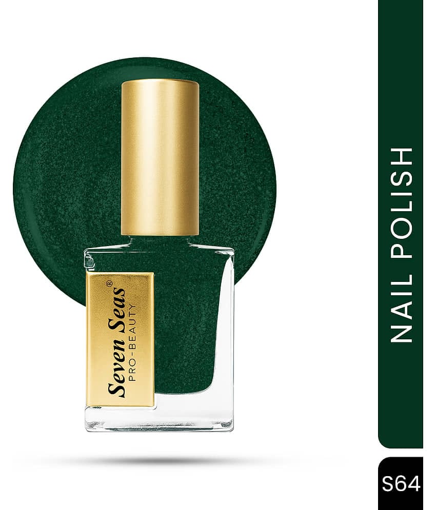 Seven Seas Peacock Green Matte Nail Polish 11 ( Pack of 1 )