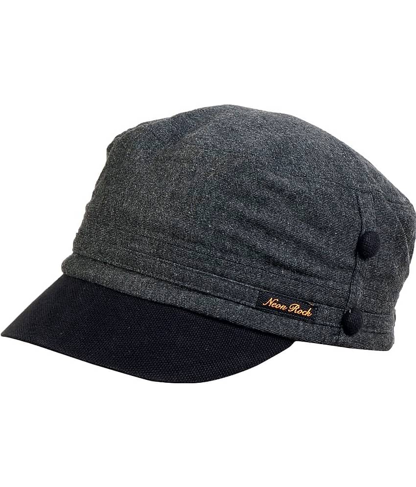 Zacharias - Gray Cotton Men's Cap ( Pack of 1 )