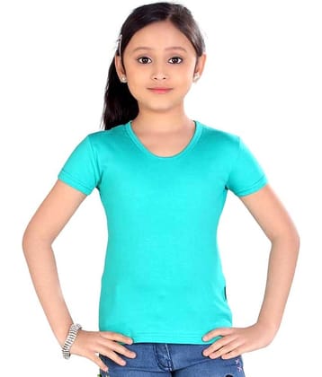 Sini Mini Girls 100% Cotton Tops ( Blue )