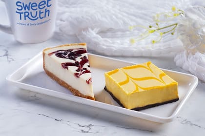 Mango Cheesecake & Blueberry Cheesecake (Box Of 2)