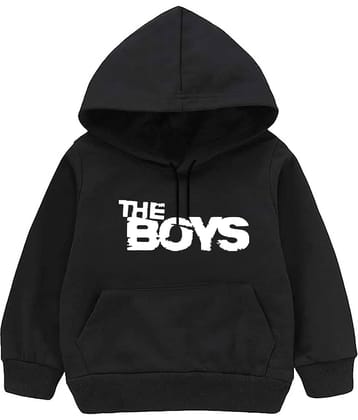 COOLTEES4U Pack of 1 Boys Fleece Sweater ( Black )
