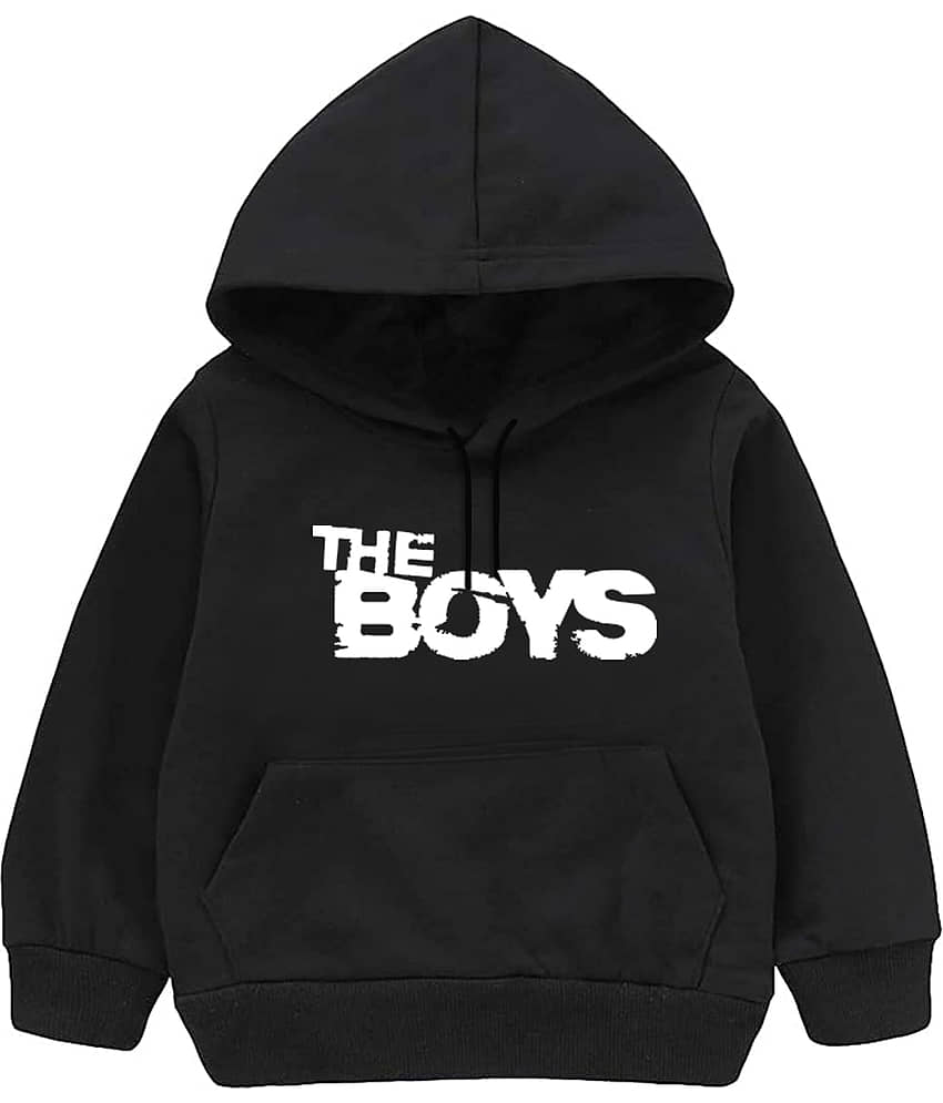 COOLTEES4U Pack of 1 Boys Fleece Sweater ( Black )
